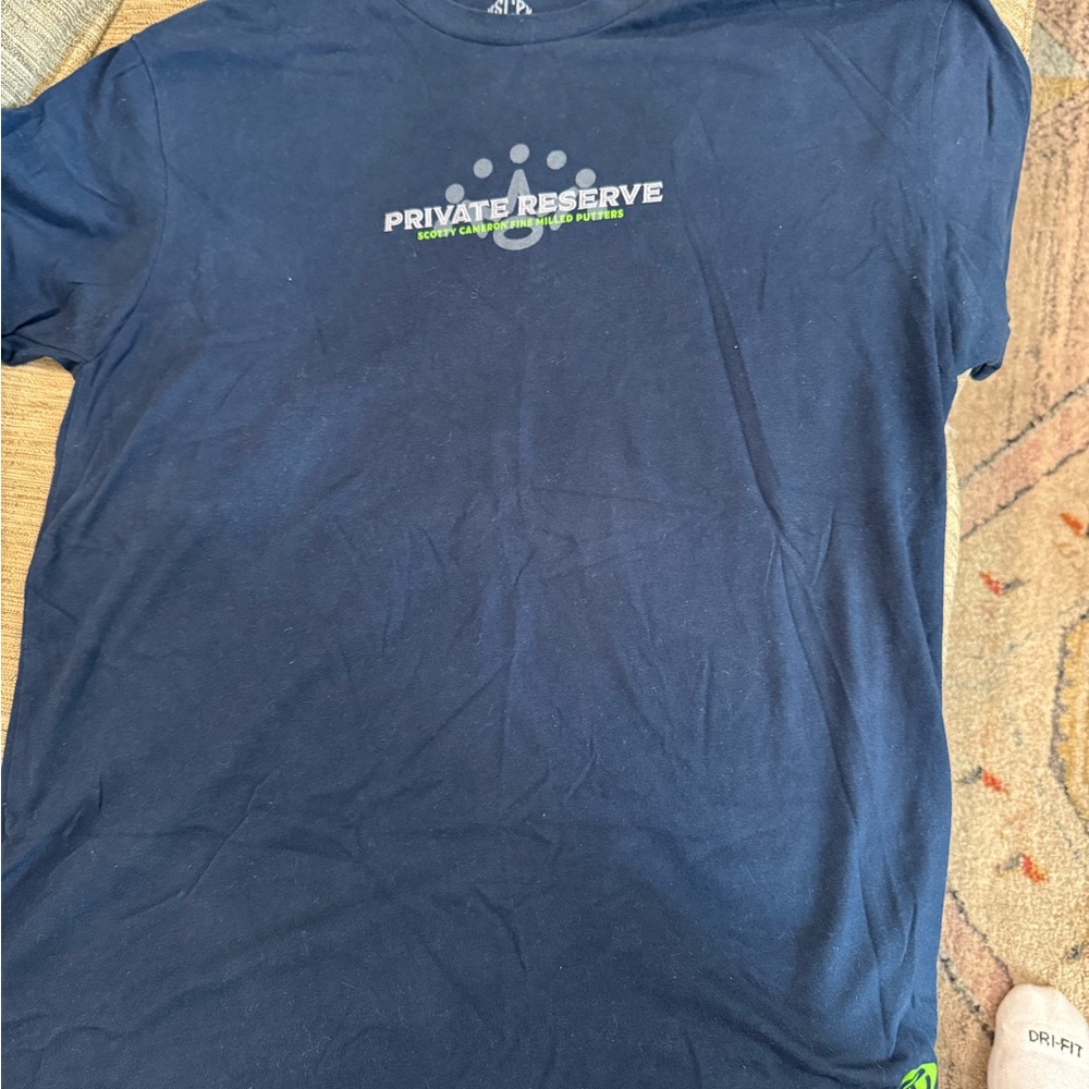 Scotty Cameron T-shirt, men’s size large. Good condition.